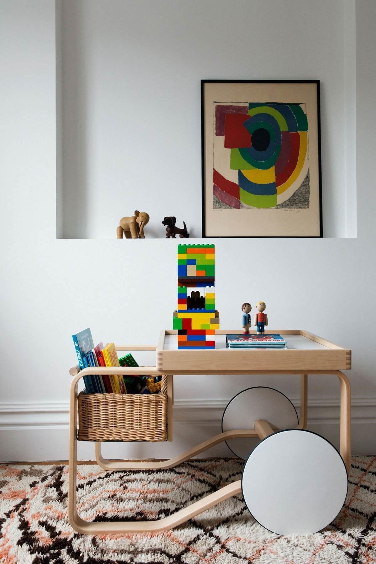 Artek_Tea Trolley 900 茶几。 Artek_Tea Trolley 900 茶几。